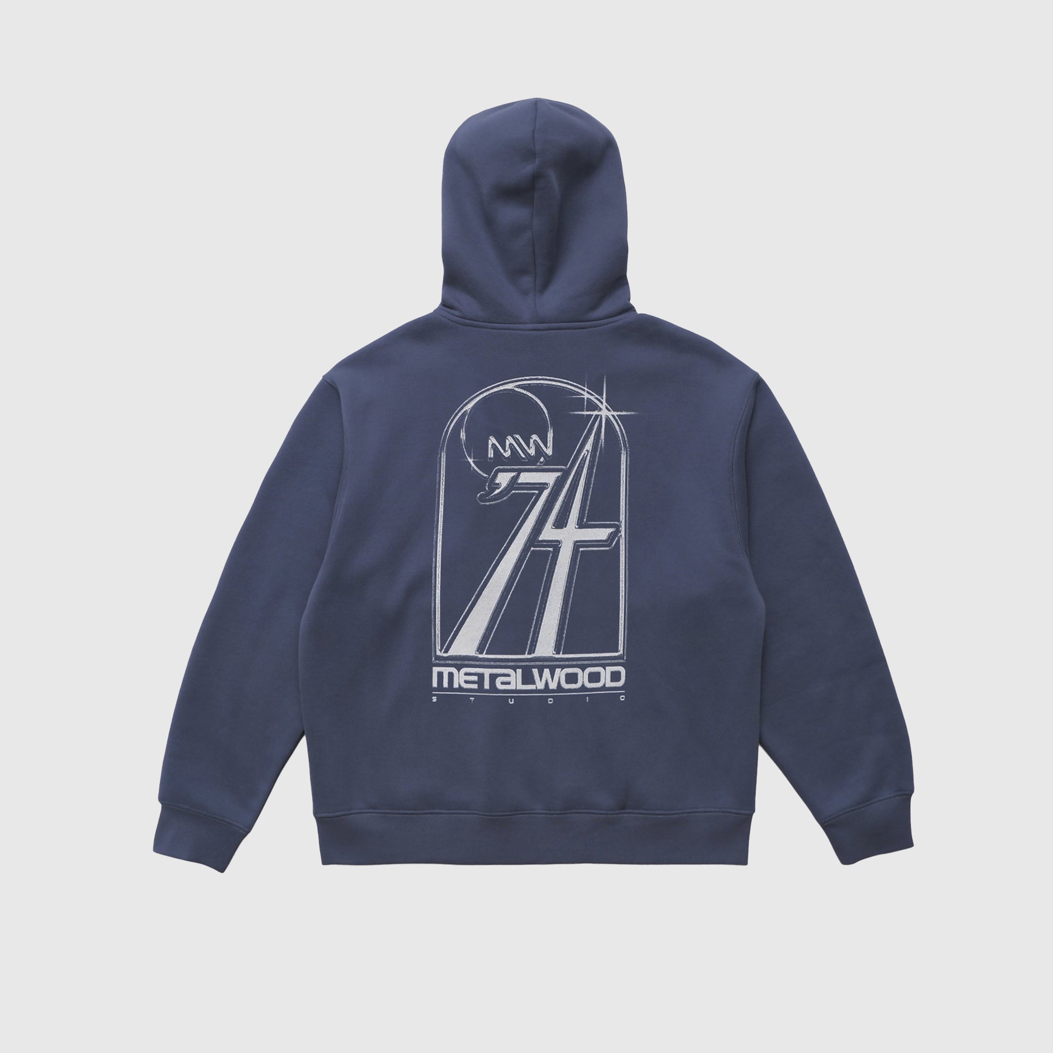 CLUB 74 ZIP HOODED SWEATSHIRT