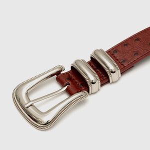 OSTRICH WESTERN BELT