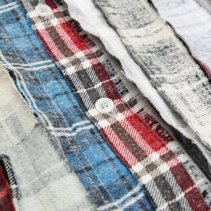 REBUILD BY NEEDLES I.O 7 CUTS WIDE FLANNEL SHIRT