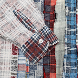 REBUILD BY NEEDLES I.O 7 CUTS WIDE FLANNEL SHIRT