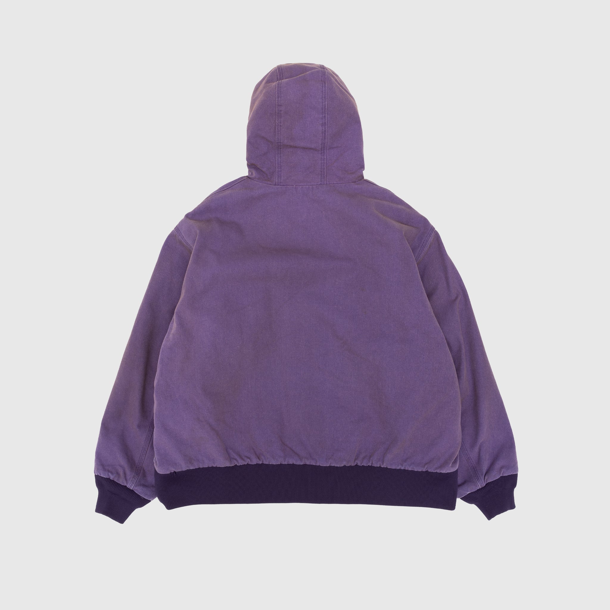 ZIPPED WORK HOODY