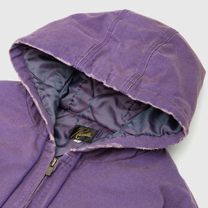 ZIPPED WORK HOODY