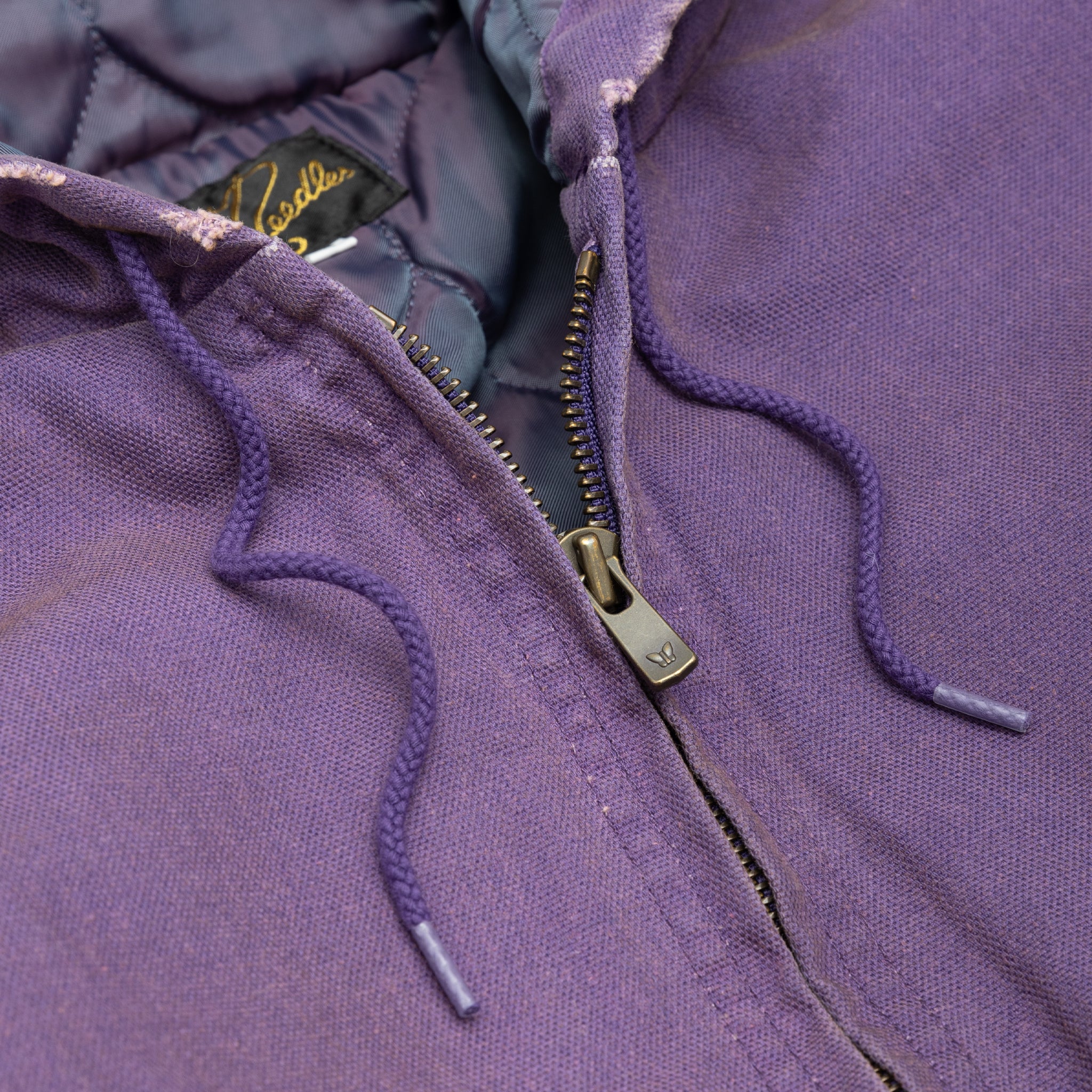 ZIPPED WORK HOODY