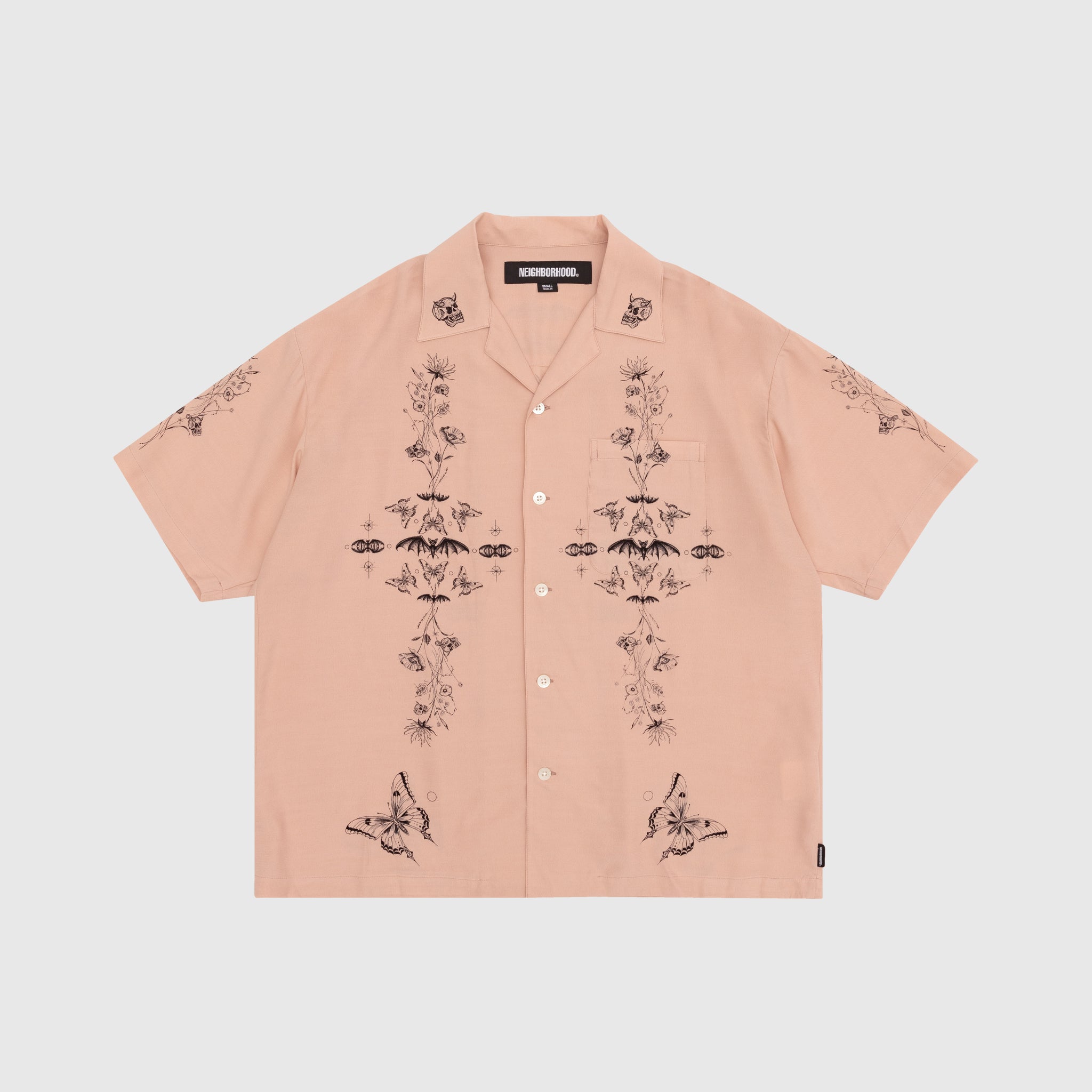 NH x DR WOO HAWAIIAN S/S SHIRT