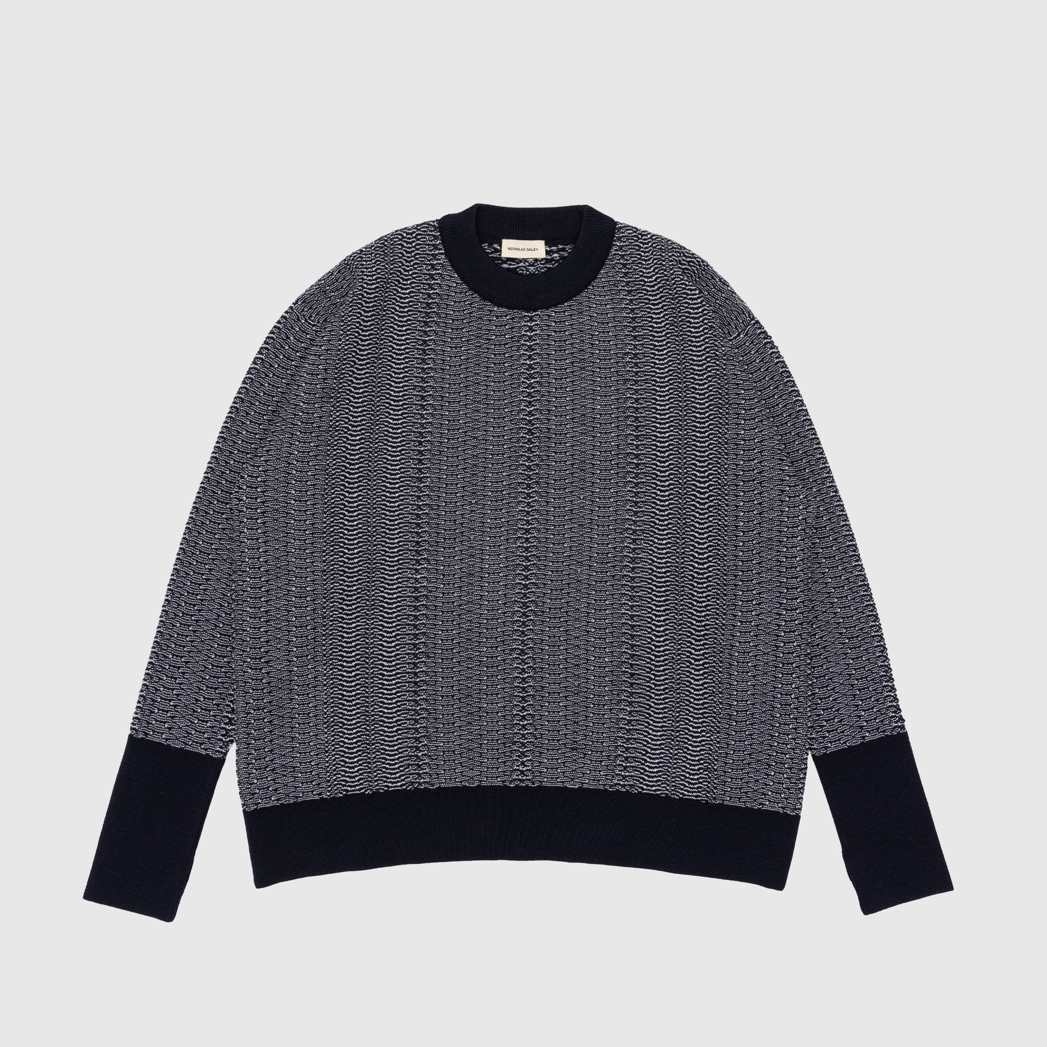 WAVE KNITTED CREW NECK – PACKER SHOES