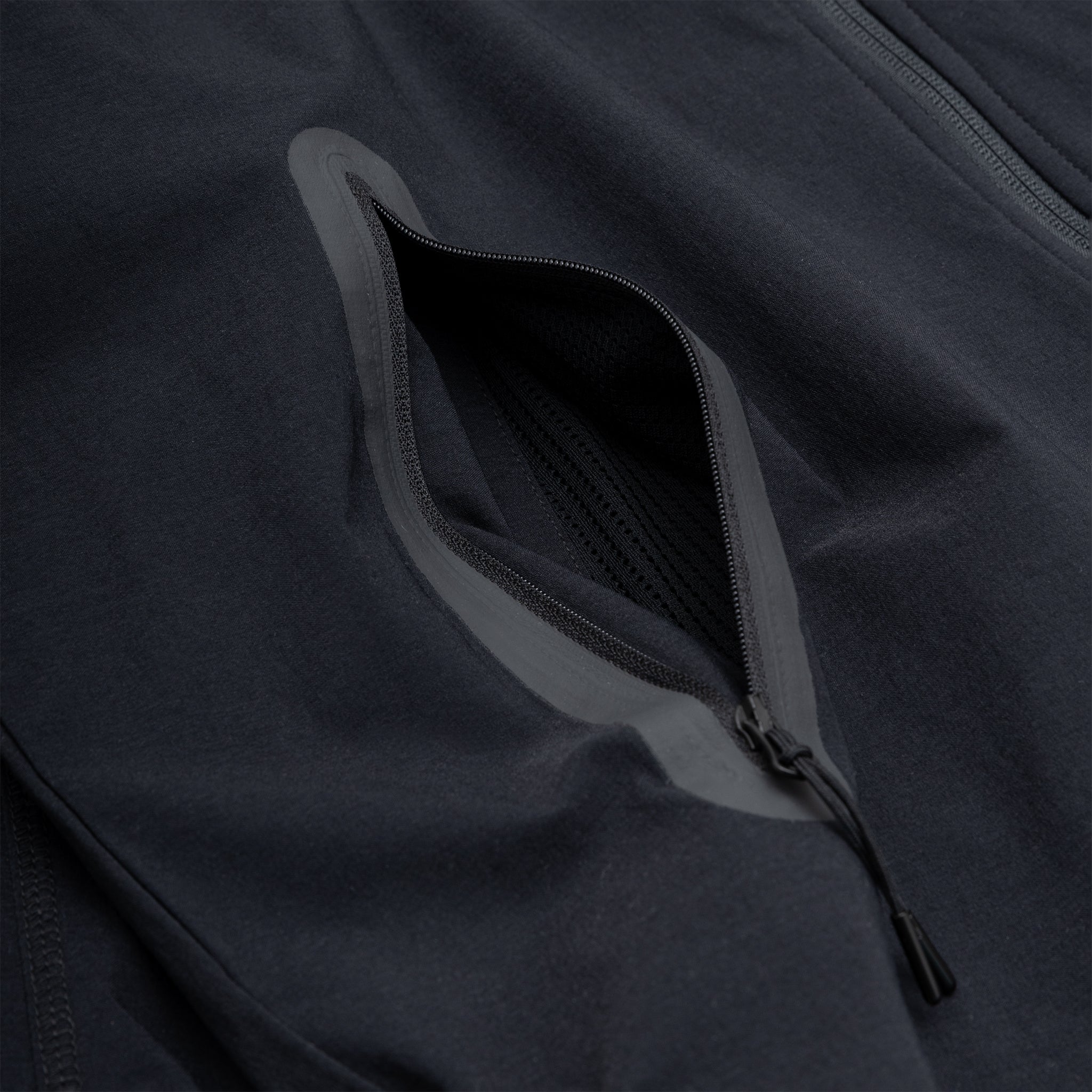 TECH WOVEN FULL ZIP HOODY