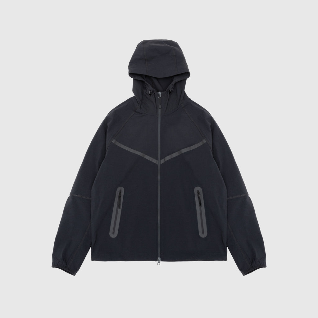 TECH WOVEN FULL ZIP HOODY