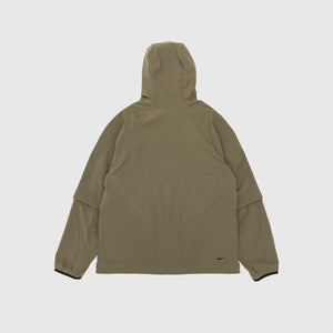 TECH WOVEN FULL ZIP HOODY