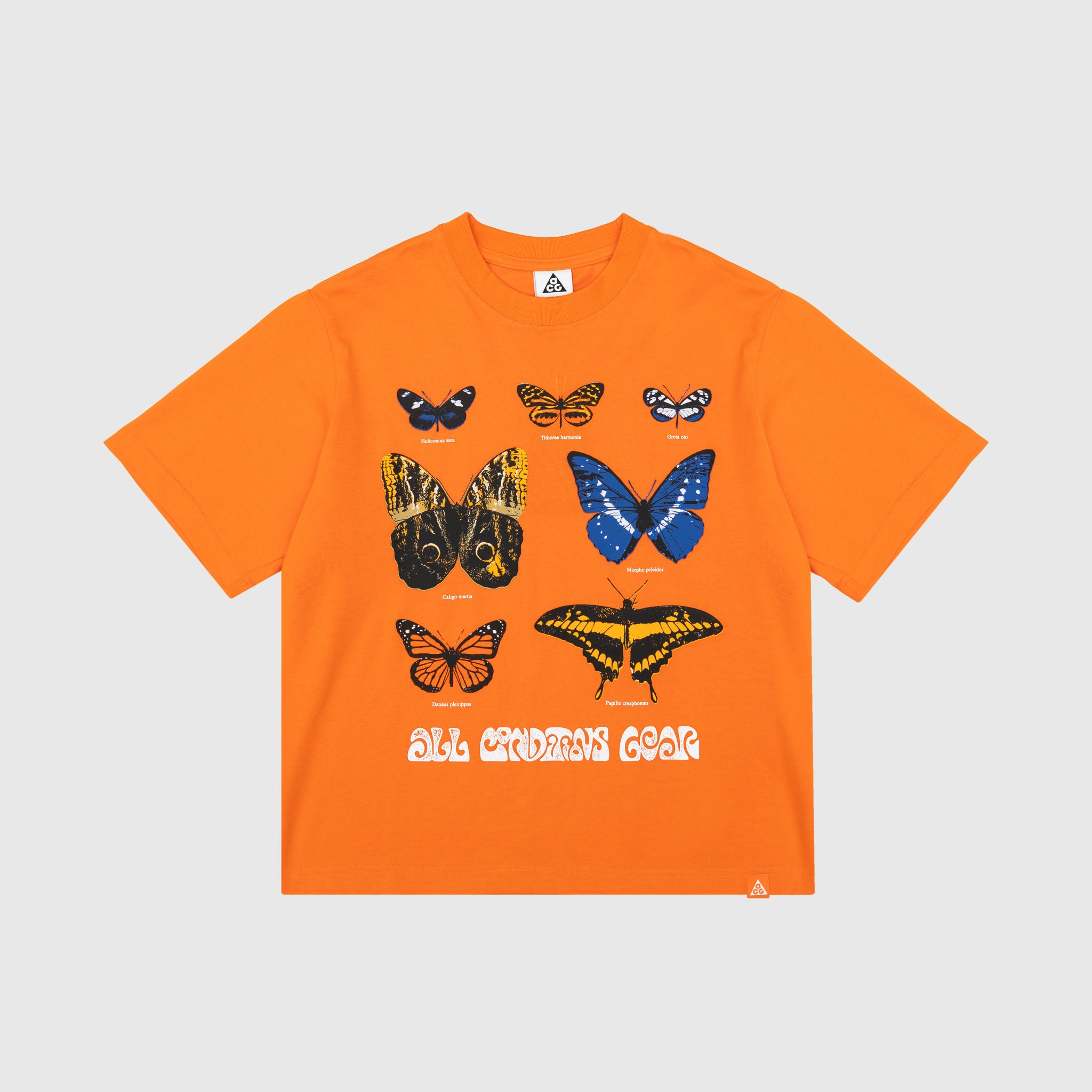 WMNS ACG "BUTTERFLY" S/S T-SHIRT "SAFETY ORANGE"