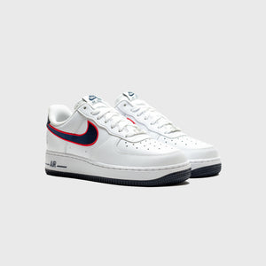 WMNS AIR FORCE 1 '07 LOW "OBSIDIAN & UNIVERSITY RED"