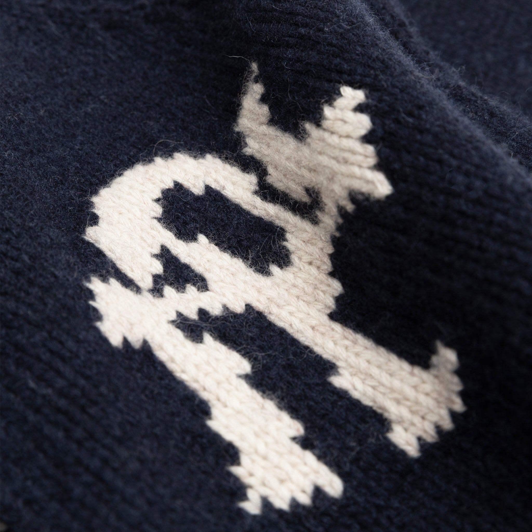 NYP VARSITY ZIP THRU KNIT