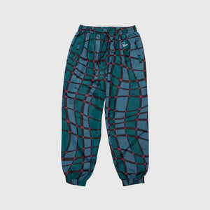 SQUARED WAVES PATTERN TRACK PANT