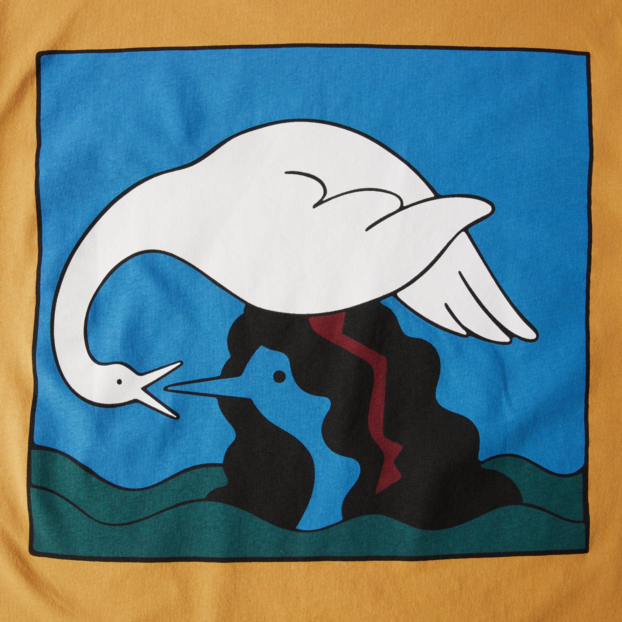 SWAN TO THE FACE S/S T-SHIRT