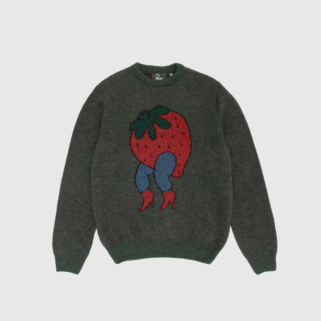 STUPID STRAWBERRY KNITTED PULLOVER SWEATER