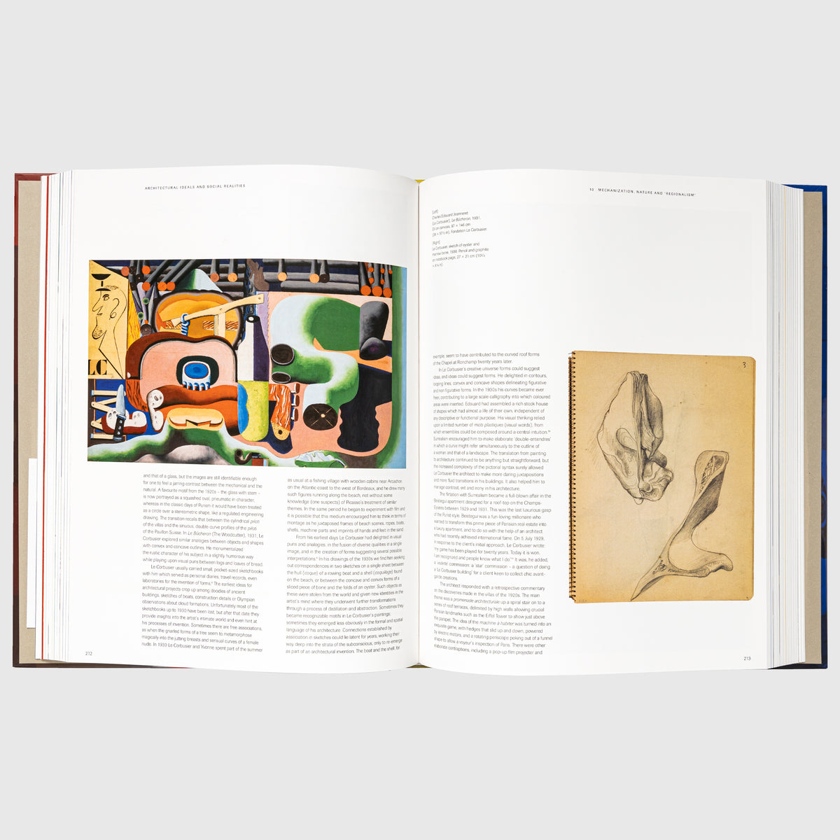 Phaidon Press Le Corbusier: Ideas and Forms book - Multicolour