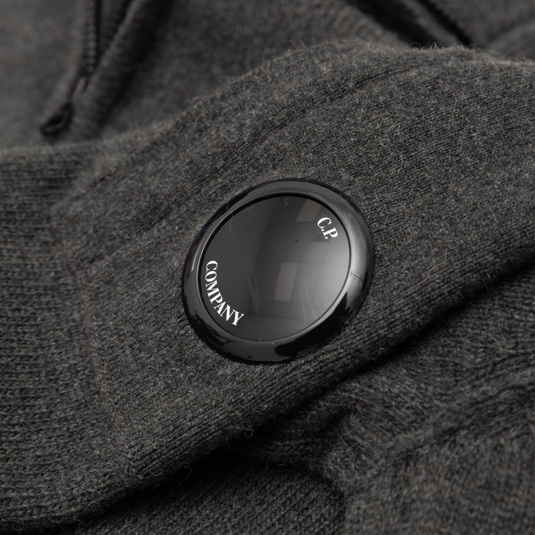 LAMBSWOOL GRS HALF ZIP SWEATER