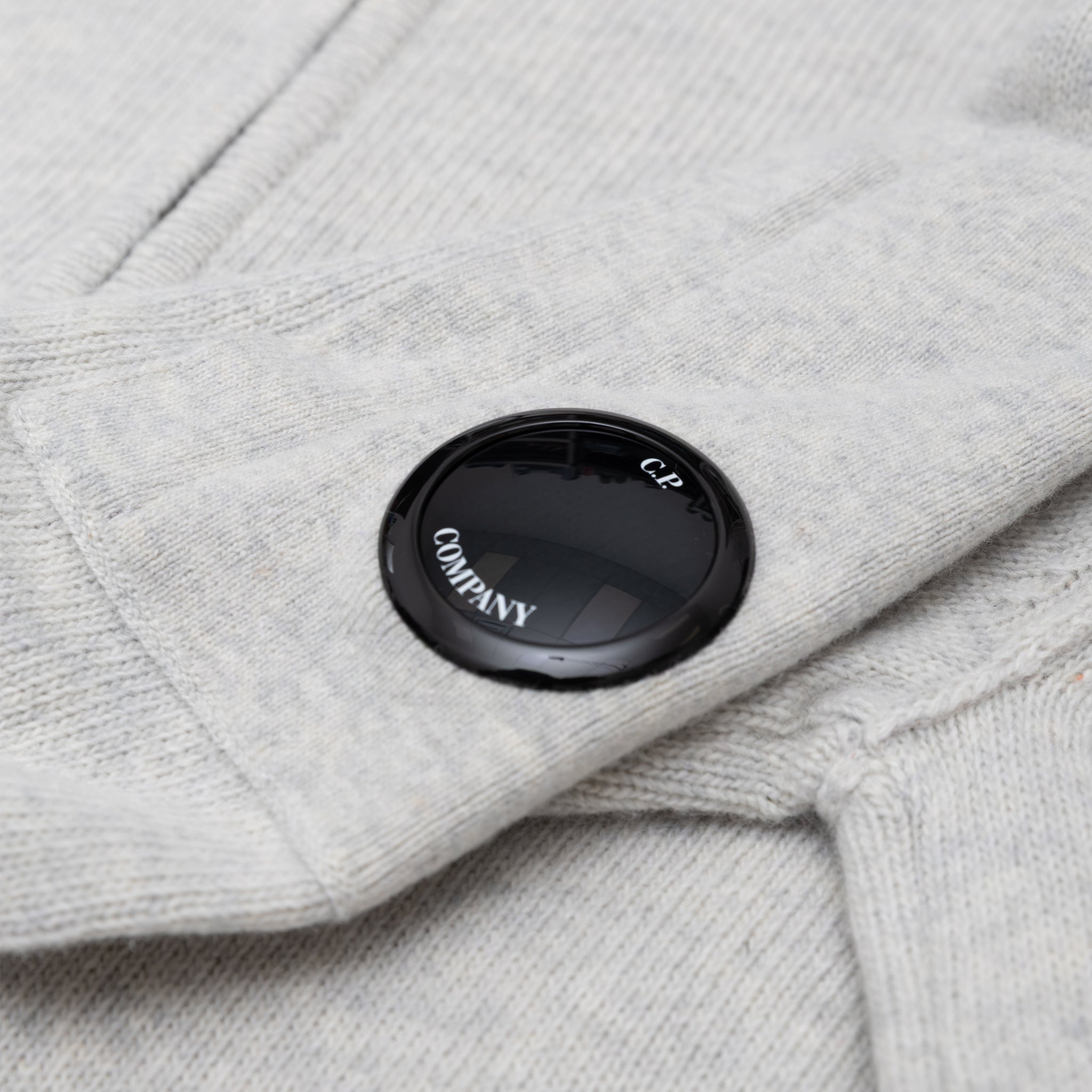 LAMBSWOOL GRS HALF ZIP SWEATER