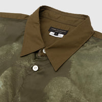 POLYESTER TAFFETA x COTTON BROAD GARMENT SHIRT