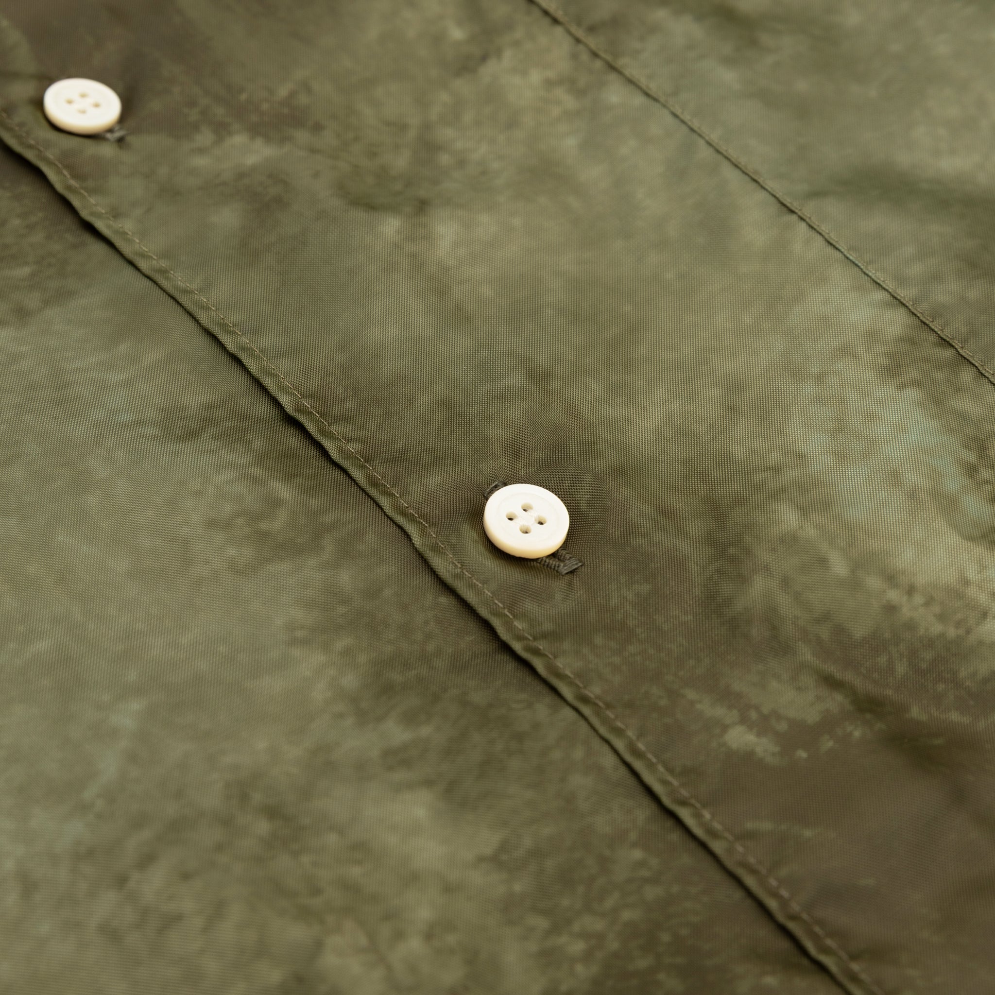 POLYESTER TAFFETA x COTTON BROAD GARMENT SHIRT