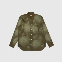 POLYESTER TAFFETA x COTTON BROAD GARMENT SHIRT