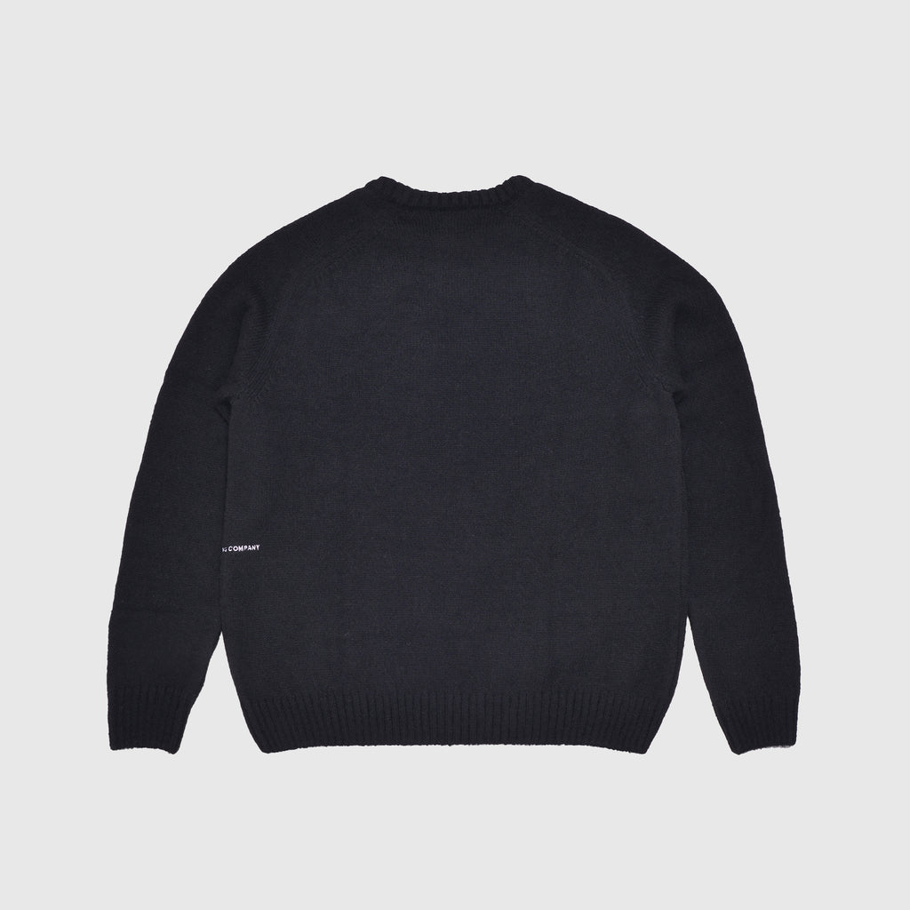 INITIALS KNITTED CREWNECK