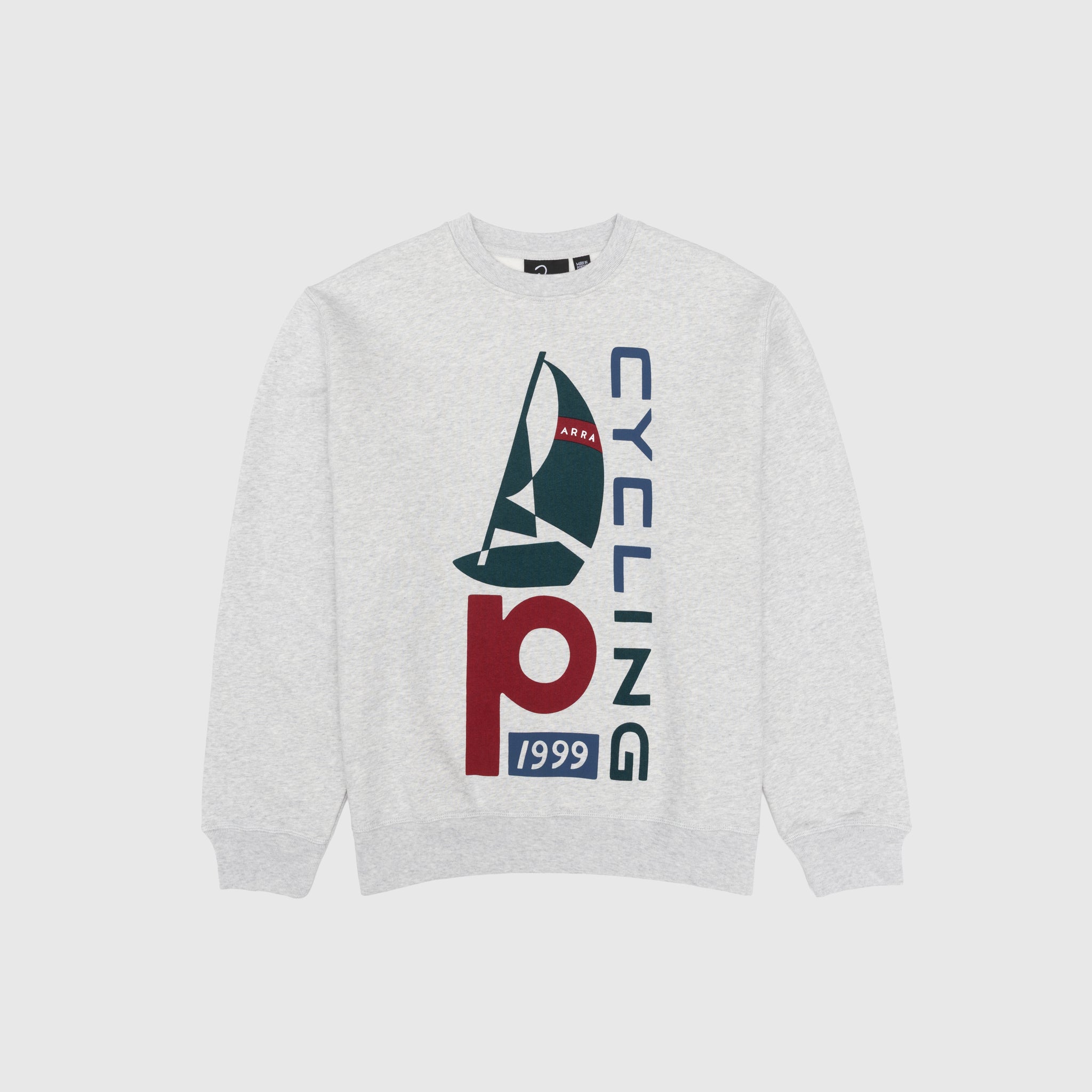 SAIL BIKE CREW NECK SWEATSHIRT