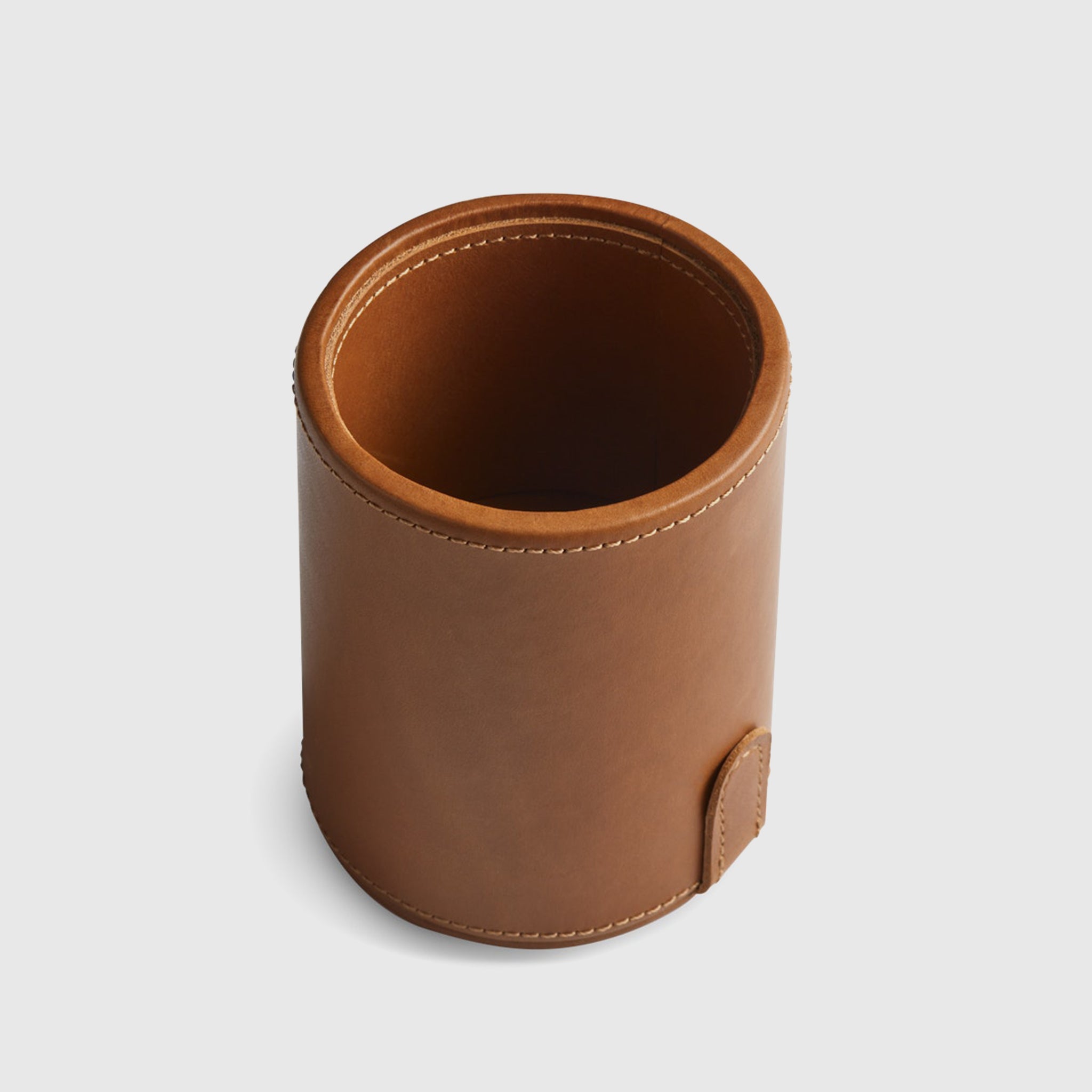 LEATHER DICE CUP WITH DICE