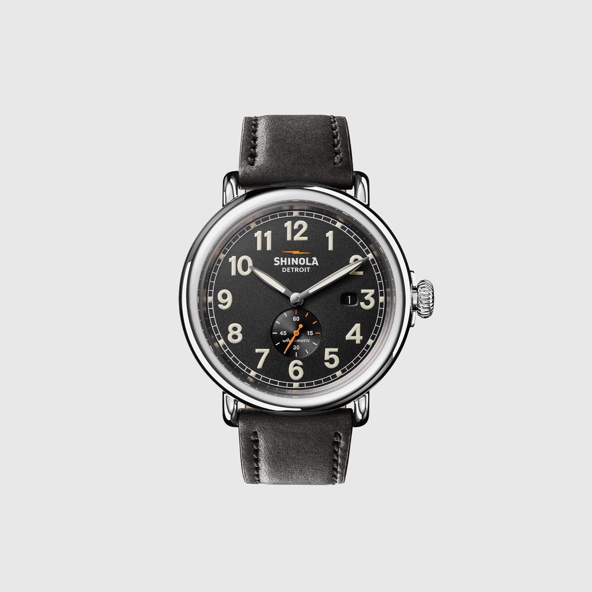 THE RUNWELL AUTOMATIC SUBSECOND W/ DATE 45MM