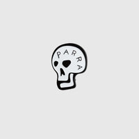 SKULLED ENAMEL PIN