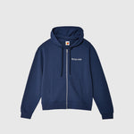 SKY HIGH AND SONS ZIP-UP KNIT HOODIE