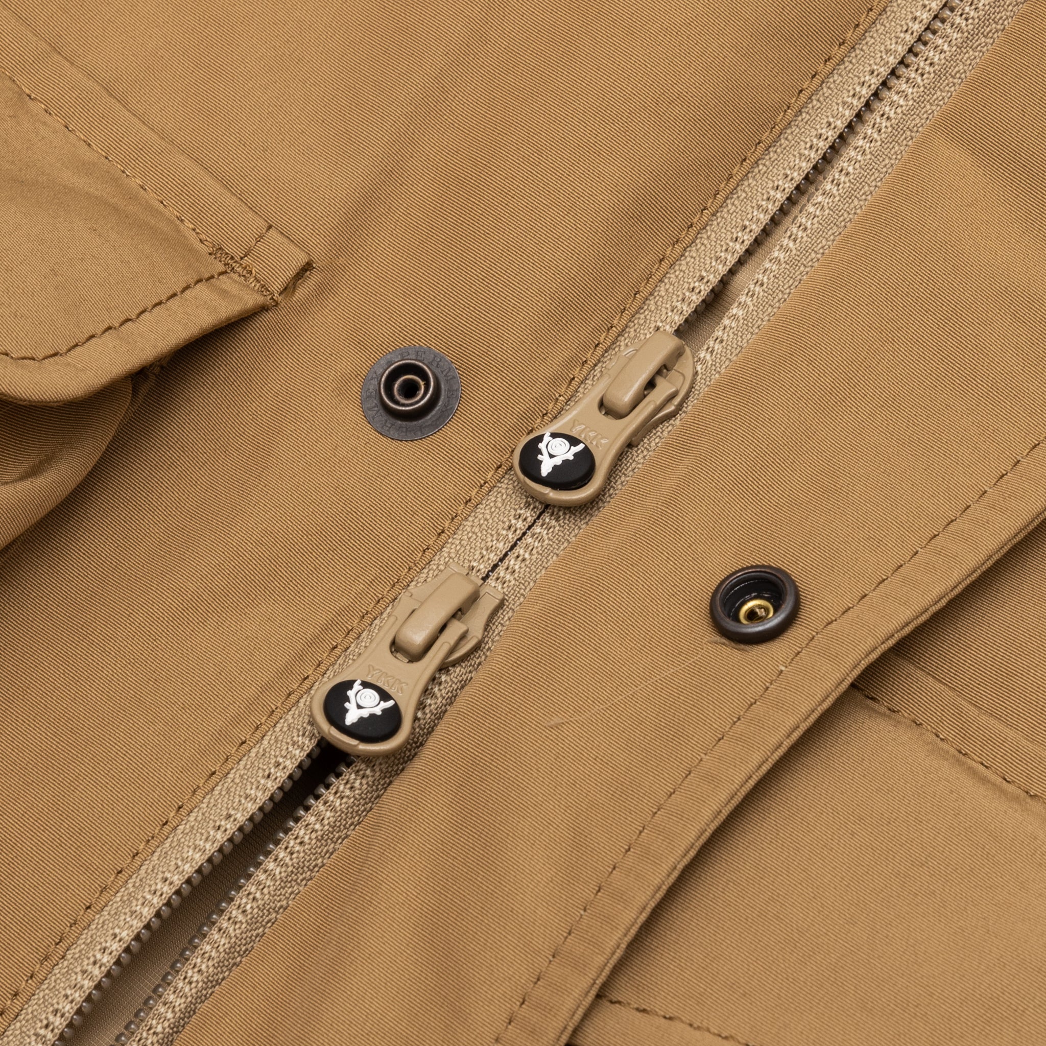 Zip vest in 500 lines velvet - GRIGIOVERDE / 52
