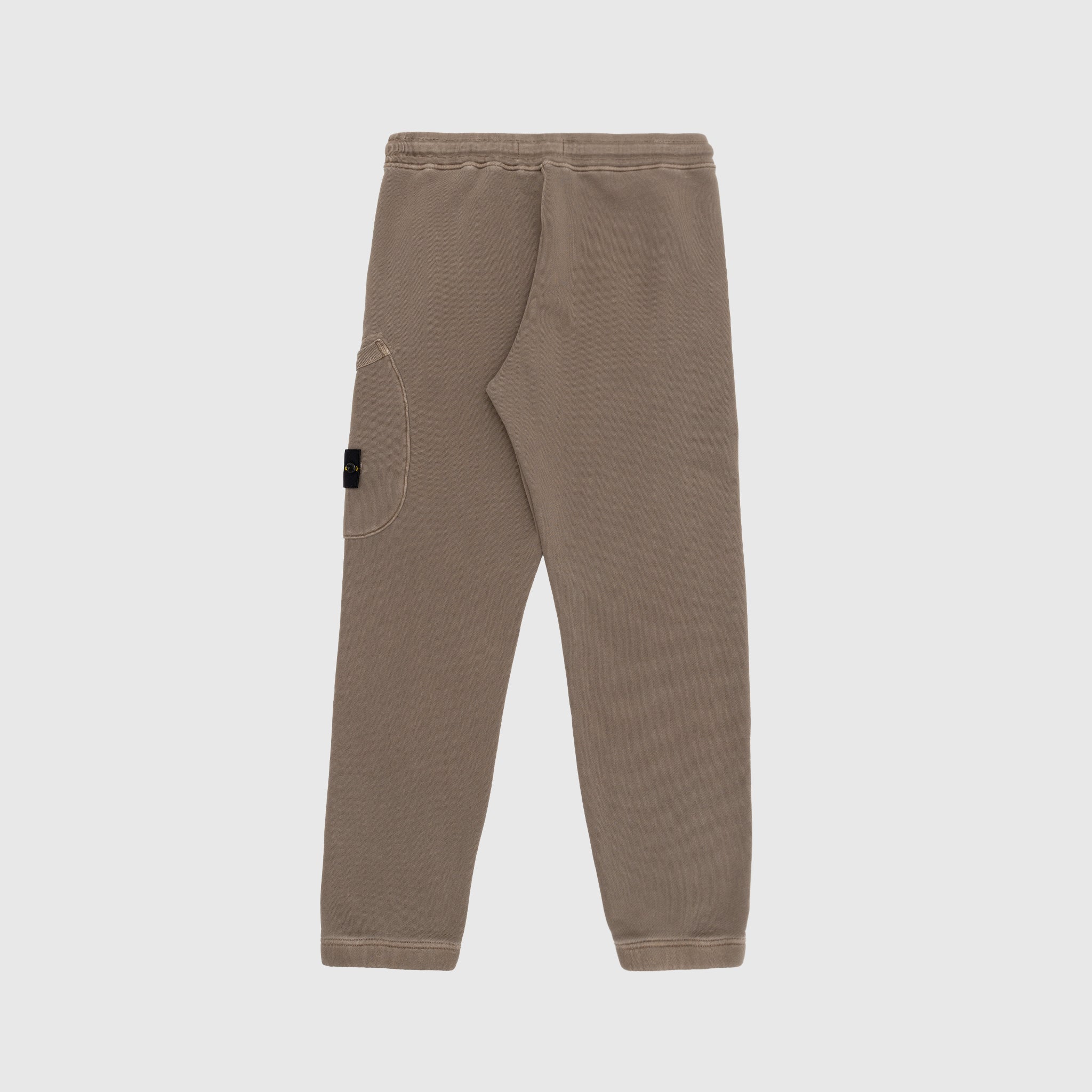 ORGANIC COTTON DIAGONAL FLEECE 'OLD' EFFECT PANTS