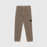 ORGANIC COTTON DIAGONAL FLEECE 'OLD' EFFECT PANTS