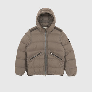 SEAMLESS TUNNEL NYLON DOWN-TC HOODED JACKET