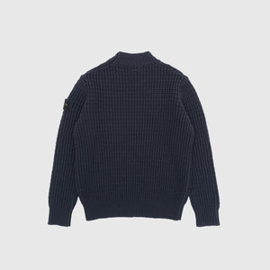 DOUBLE WEAVE PURE WOOL SWEATER