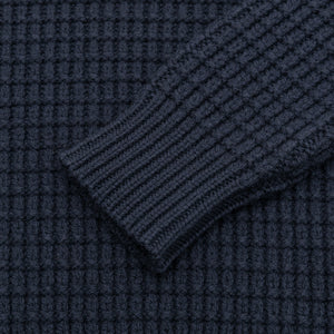 DOUBLE WEAVE PURE WOOL SWEATER