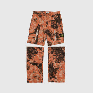 CAMOUFLAGE COTTON CANVAS CARGO PANTS