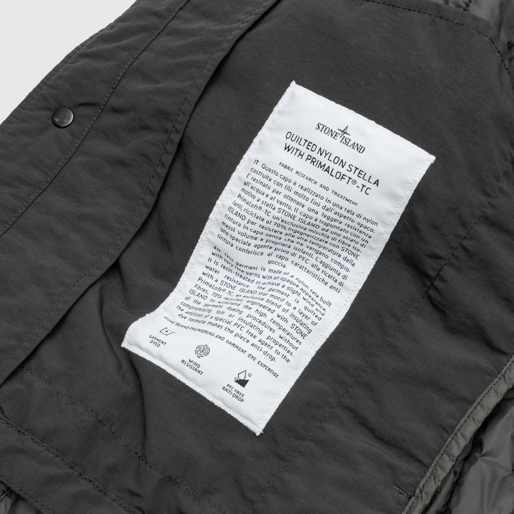 QUILTED NYLON frayme stella WITH PRIMALOFT®-TC JACKET