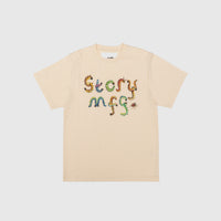 GRATEFUL S/S T-SHIRT (ECRU BUGGING)