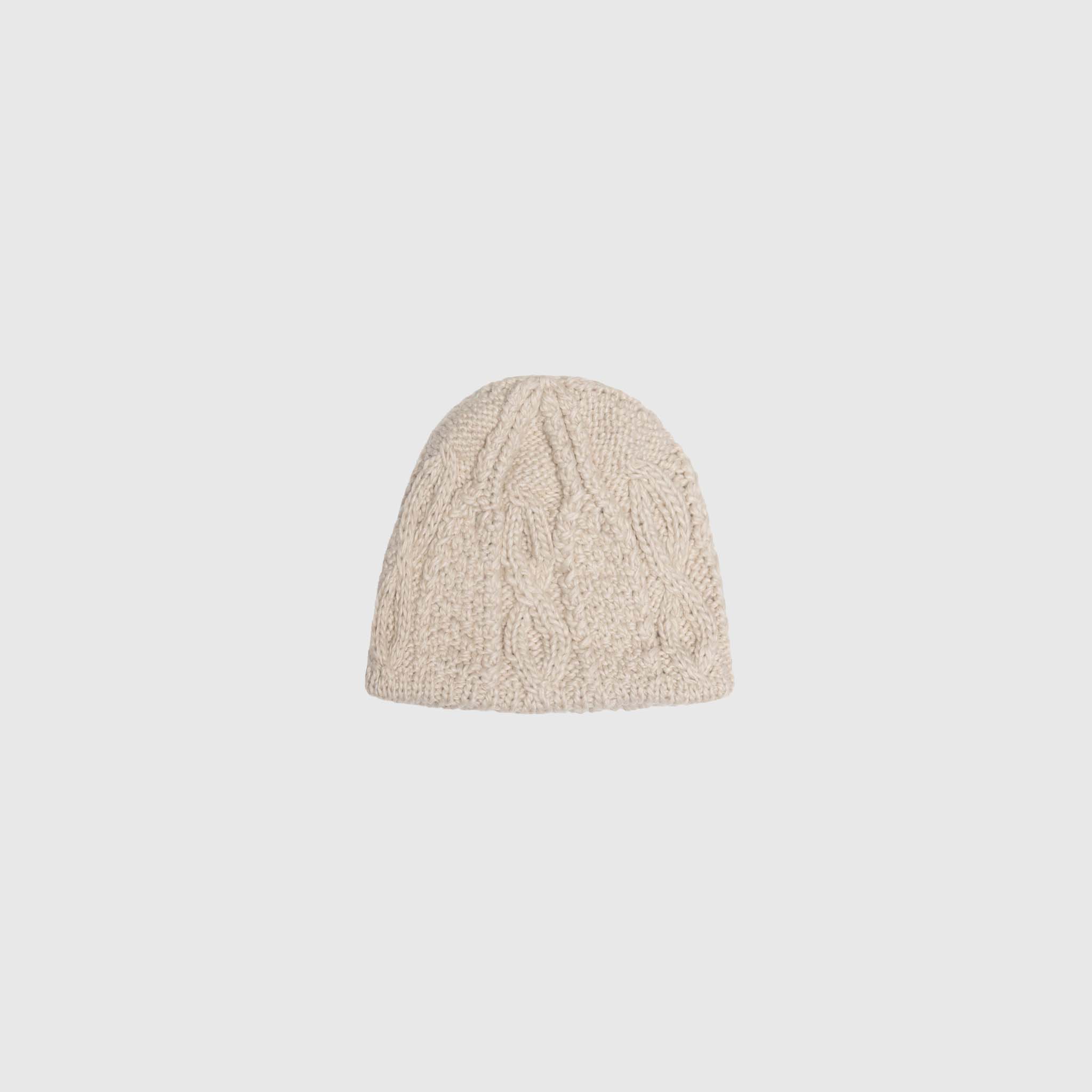 CABLE KNIT SKULLCAP BEANIE