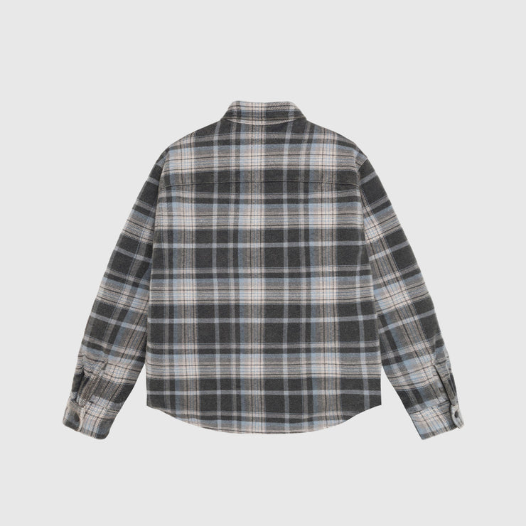 HEAVY WASHED PLAID SHIRT