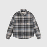 HEAVY WASHED PLAID SHIRT