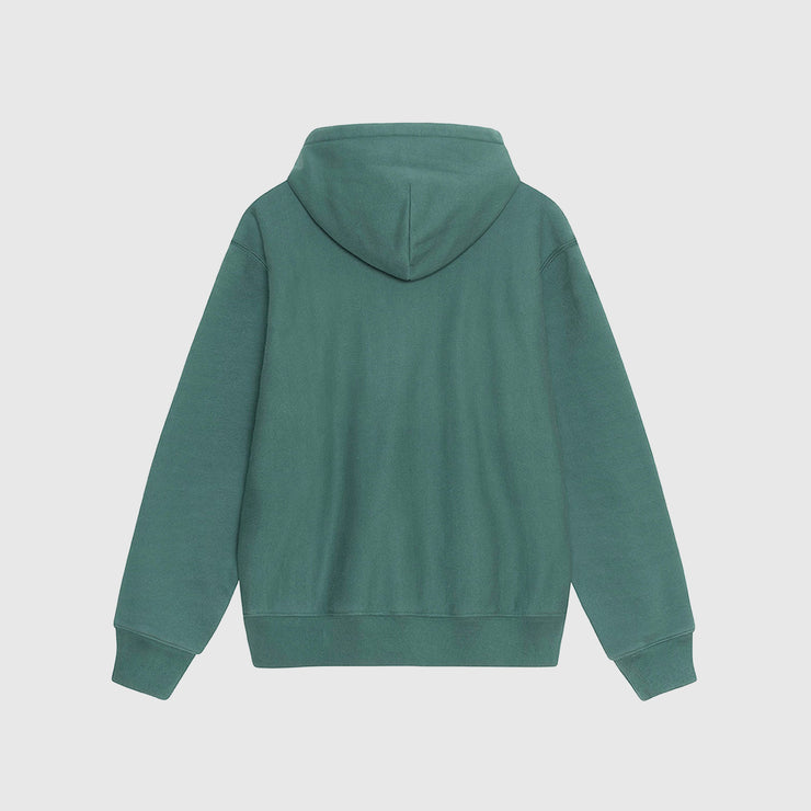 SATIN PATCH OVERSIZED HOODY