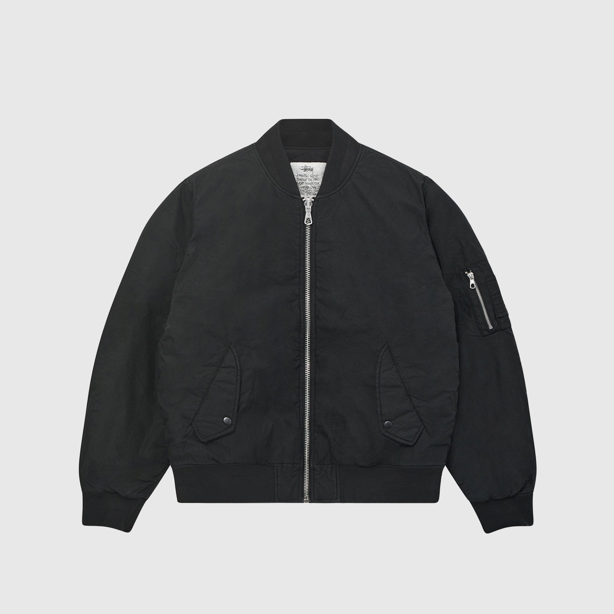 QUILTER BOMBER WAXED