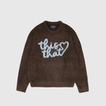 HEART LOGO SWEATER