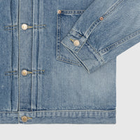 TIME TRAVEL TRUCKER JACKET 1977 WASH