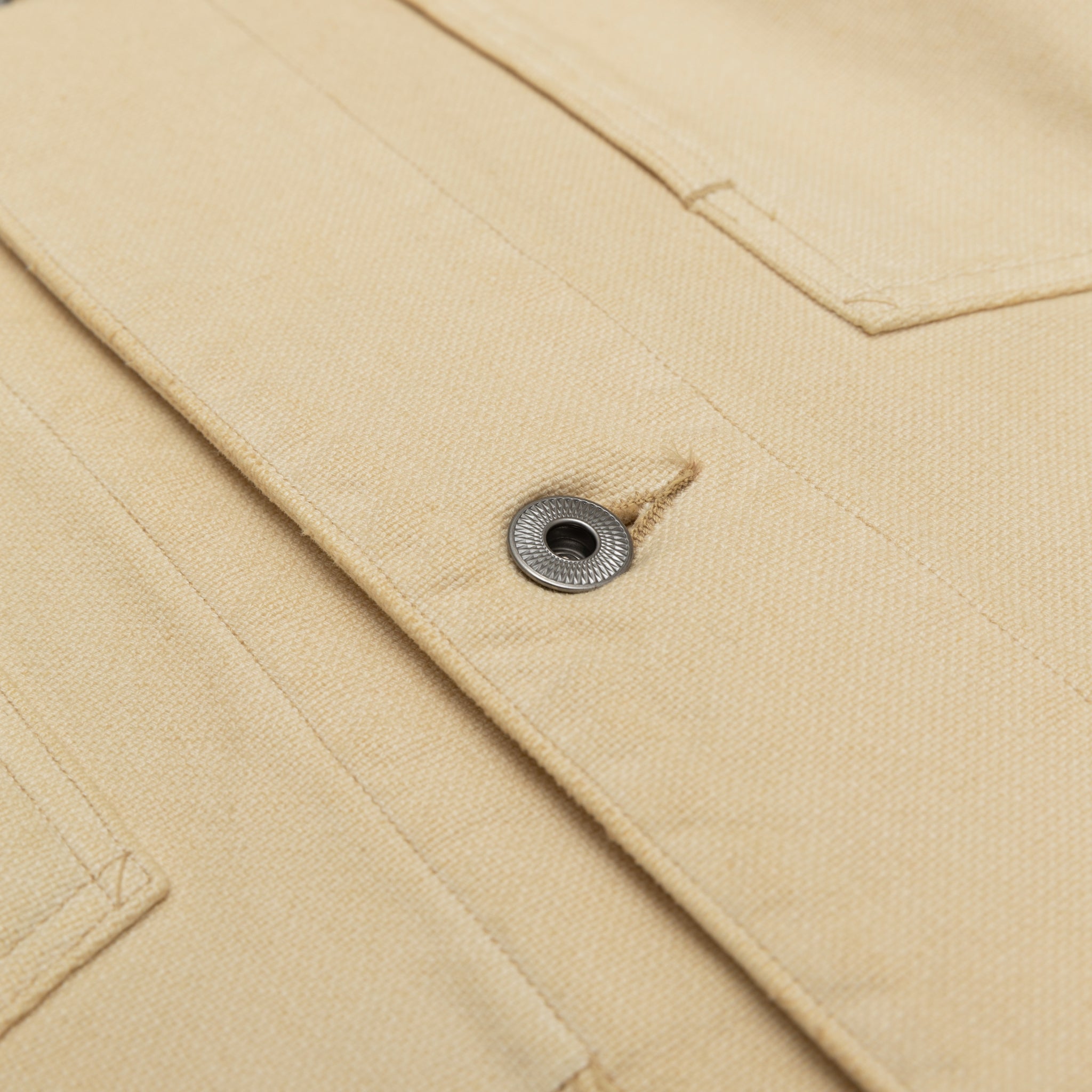 VINTAGE SILK HEMP COVERALL JACKET