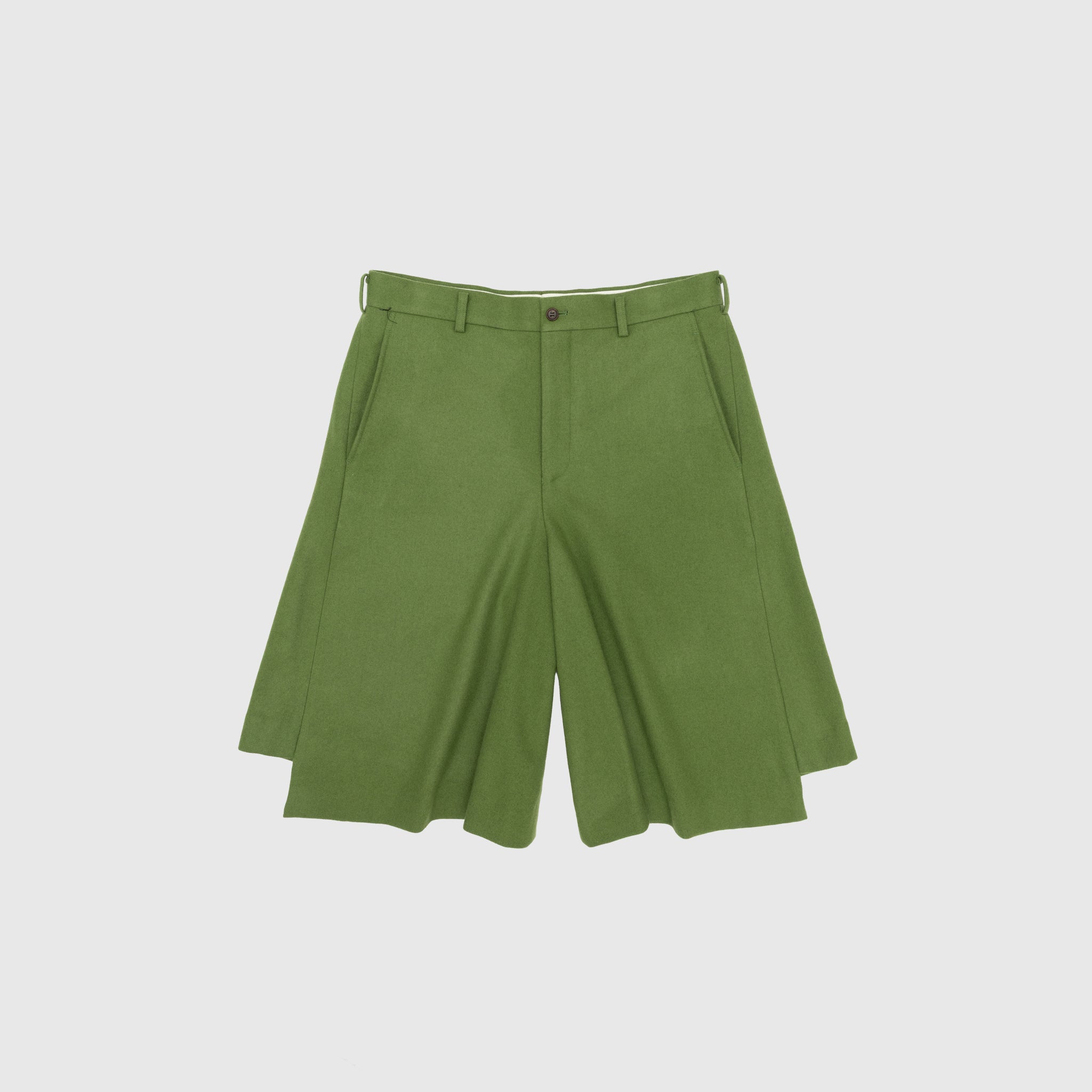 WOOL FLANNEL SHORTS