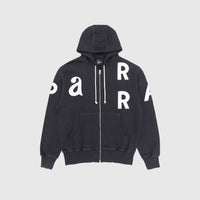 WORD SALAD ZIP HOODED SWEATSHIRT