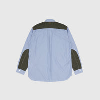 COTTON STRIPED PANELLED SHIRT